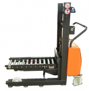 Elektro Chargierwagen mit angetriebener Rollenbahn